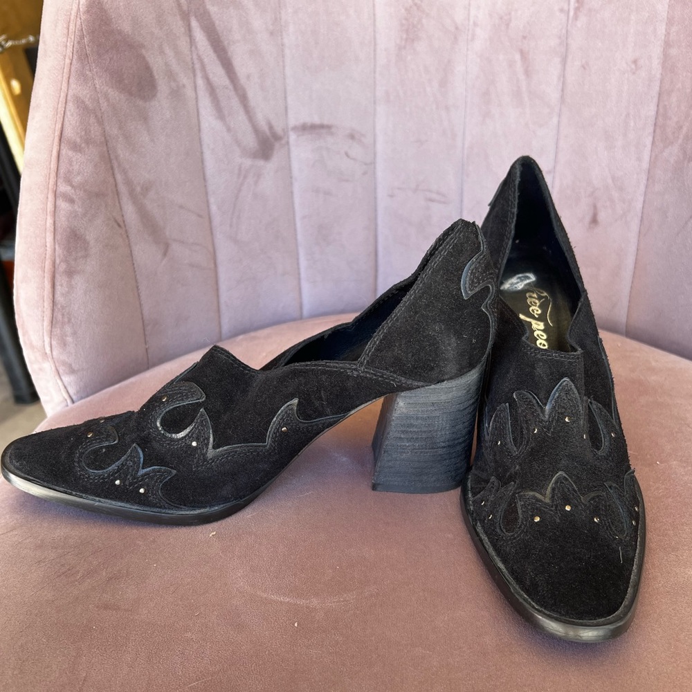 Free People cowboy booties